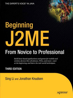 cover image of Beginning J2ME